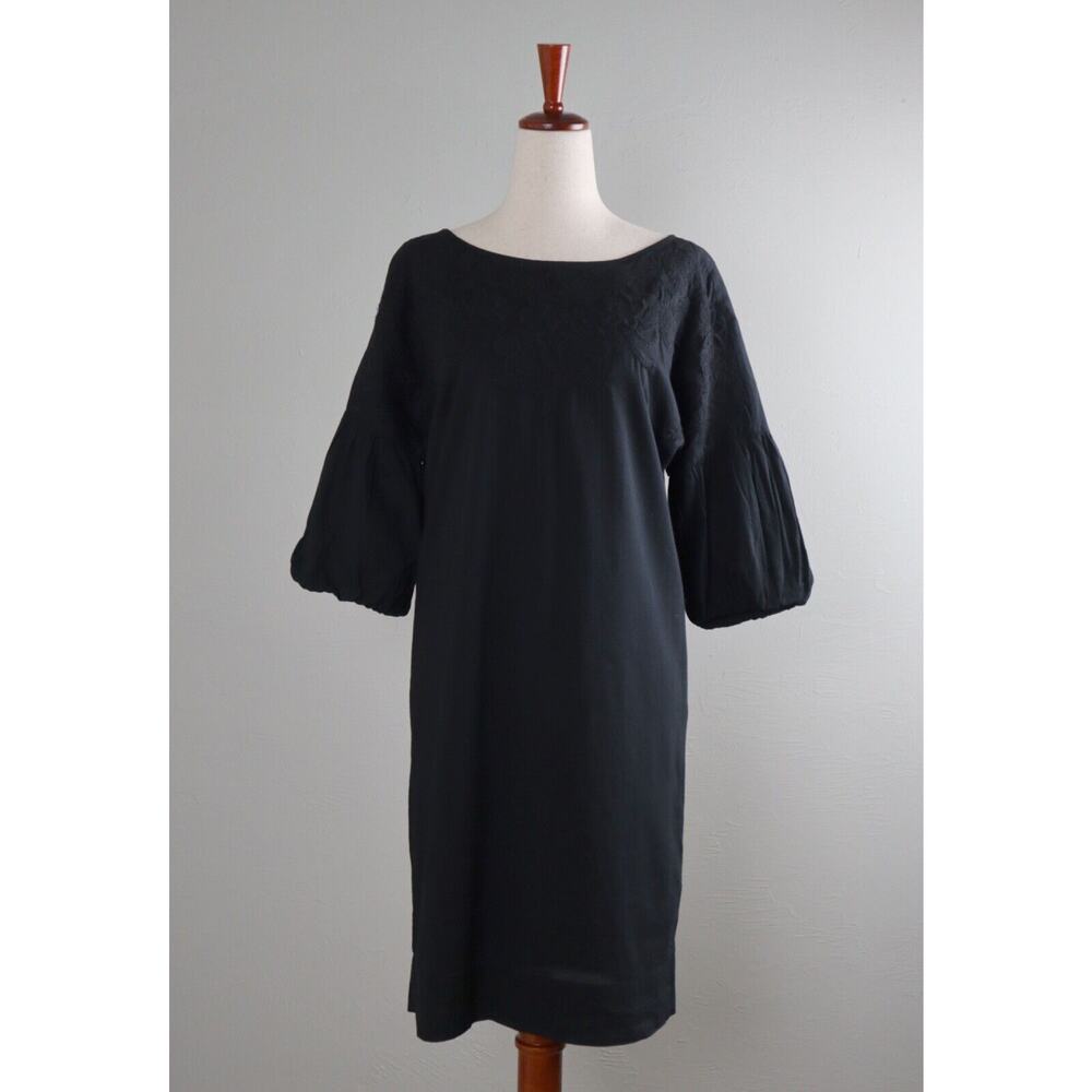 LAUREN RALPH LAUREN NWT $119 Floral Embroidered Boho Puff Sleeve Dress Size 2